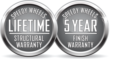 Speedy Wheels structural warranty